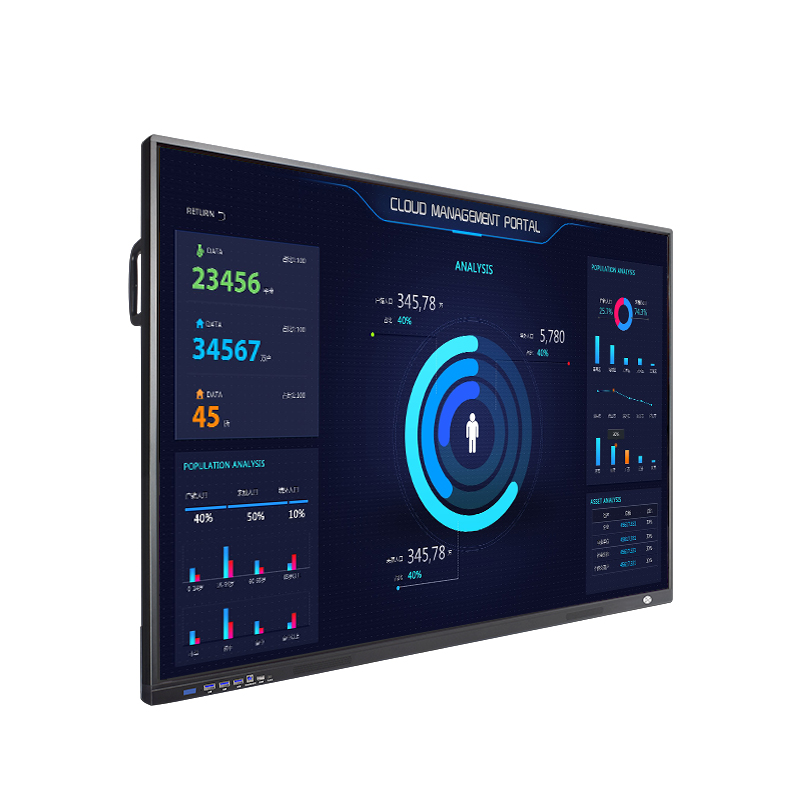 86inch Interactive Flat Panel support OEM and ODM IR 40 Points Touch