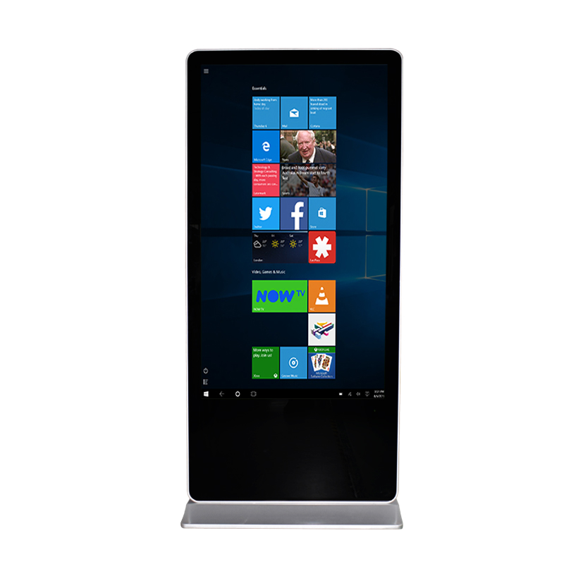 65inch Multiple Infrared or Capacitive Touch Indoor Digital Totem 1920x1080 Resolution